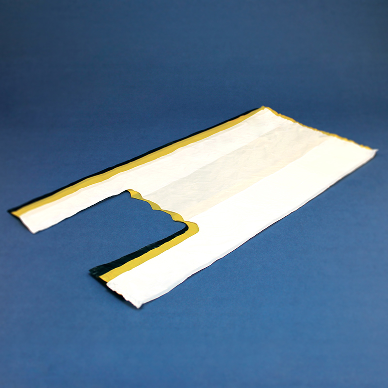 Bolsas Camisetas Alta Densidad Blancas, Negras y Amarillas