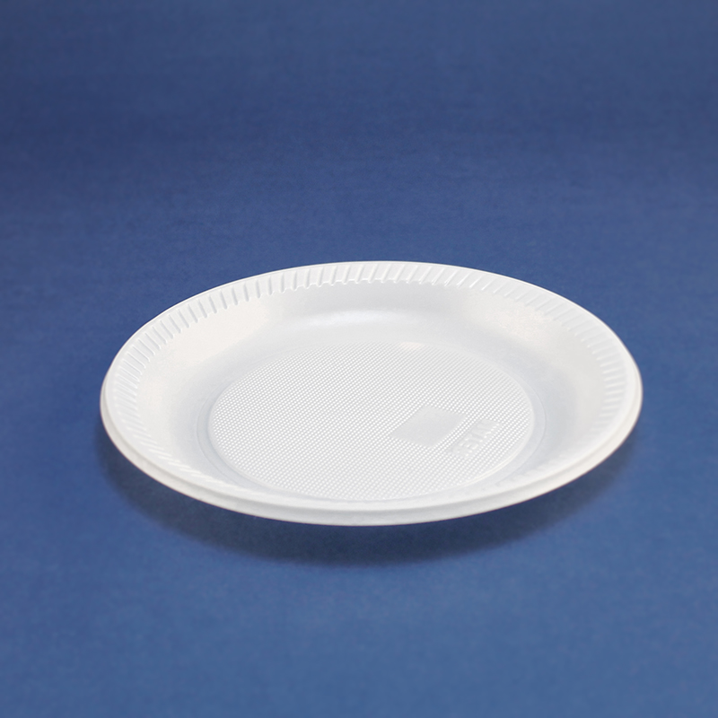 Plato Plástico Blanco