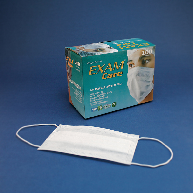 Mascarilla Cirujano 100 unidades