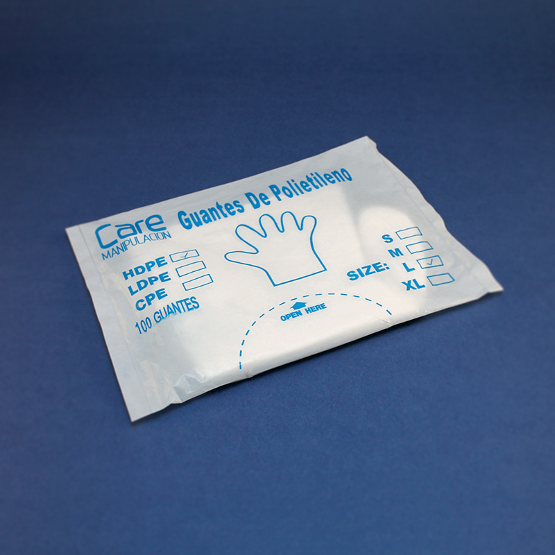 Guante Polietileno 100 unidades