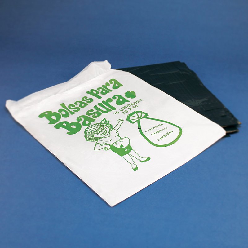 Bolsas para Basura Negra (Envasadas)